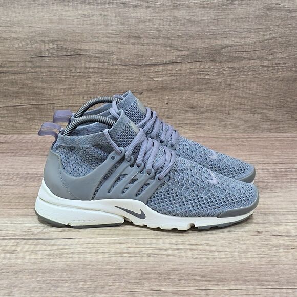 Nike Air Presto Ultra Flyknit Women's Size 8 Gray Running Shoes (835738-002) - Picture 1 of 9